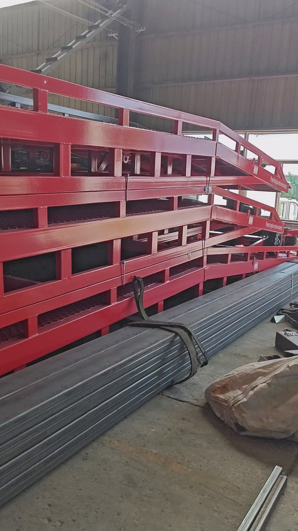 BEACON customized mobile dock ramp with flexible color and deck material options for global distributors